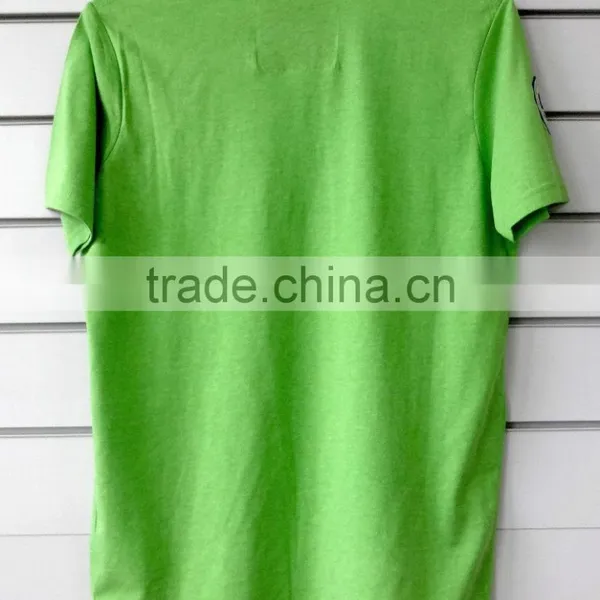 Flock Print T-shirt With Embroidery Patch photo-6