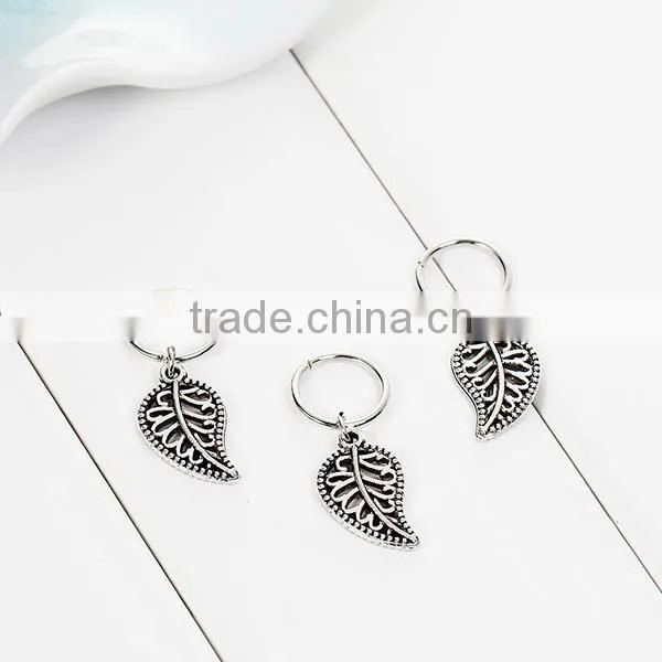 Zinc Based Alloy Hair Accessories Findings Round Antique Silver 3.1cm x 1.2cm photo-3