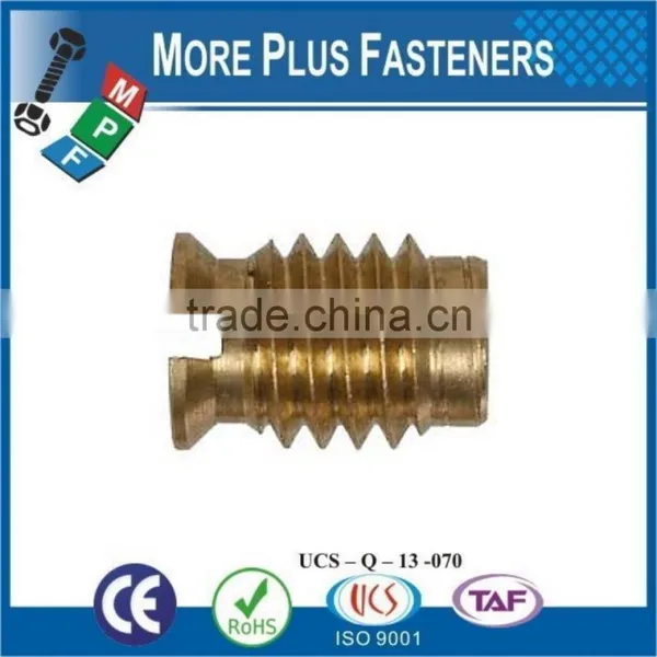 Made in Taiwan Brass Standard Stainless Steel Threaded Zinc Plated Wood Insert Nut photo-4