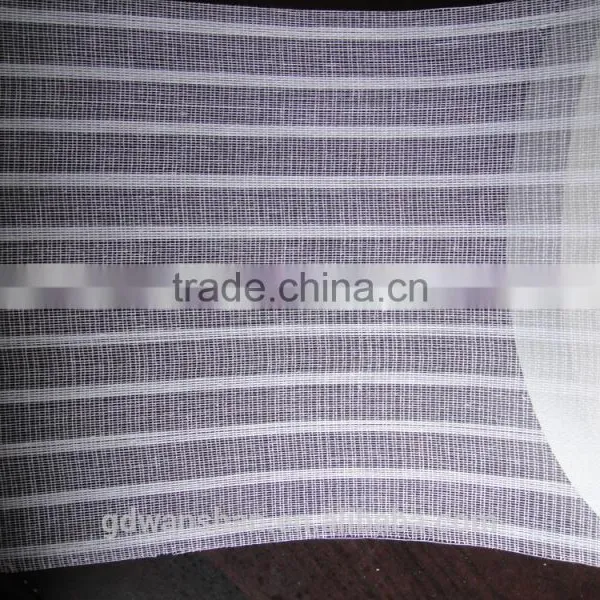Raw White Book Binding Rayon Fabric Mesh Gauze Texture Roll in Bulk photo-2