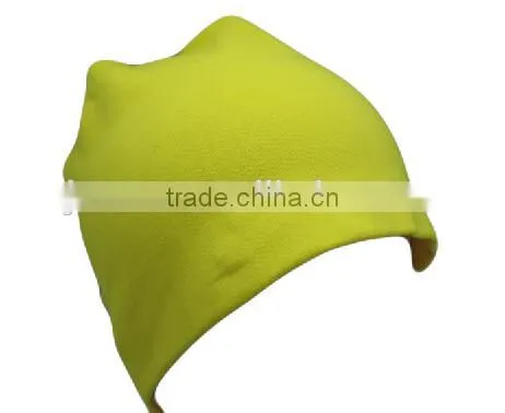 Unisex Sport Knit Stretch Jersey Cotton Beanie Hat photo-2