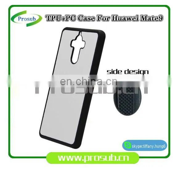2d Sublimation Heat Transfer PC +TPU Silicon Blank Cell Phone Case for Prosub-Huawei Mate 9 photo-3