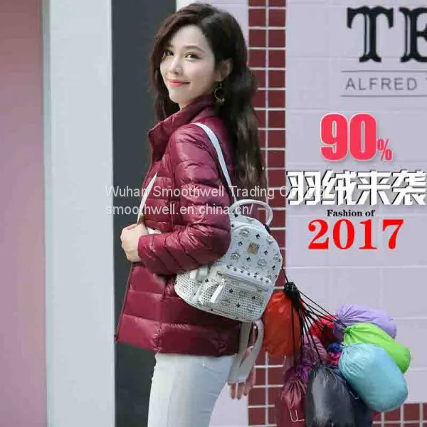 4 Colors Women Light Down Jacket photo-2