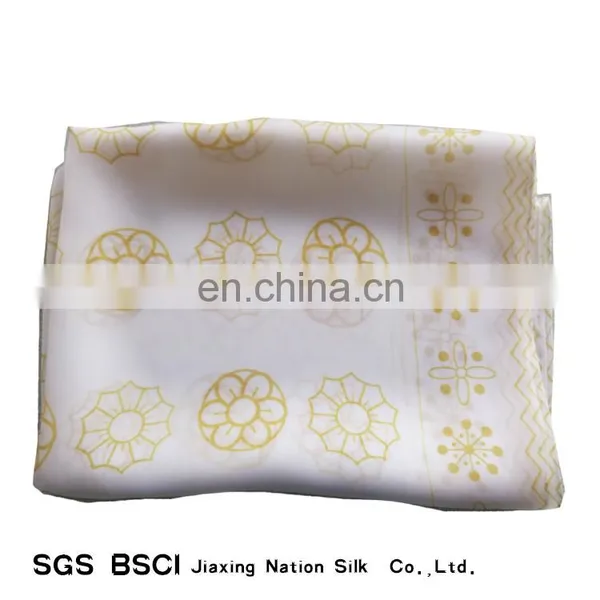 Woman Polyester Chiffon Flower Printing Scarf photo-2