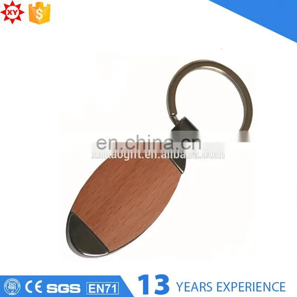 Custom Promotional Blank Car Wooden Custom Metal Key Ring photo-5