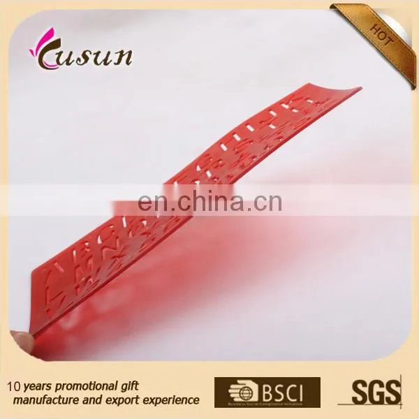 Fancy Plastic Letter Stencil Ruler With EN71 Testing Passed & OEM Colors photo-2