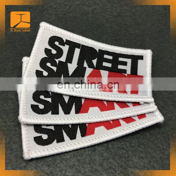 Custom Brand Logo Fabric Woven Patch / Badges For Islamic School Uniforms photo-6