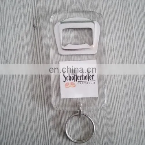 2015 China Plastic Acrylic Souvenir Bottle Opener Custom Keychain photo-6