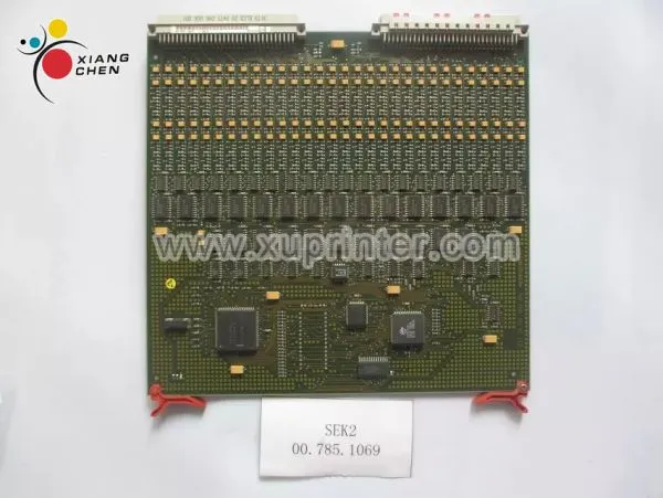 Heidelberg Machine SEK2 Board 00.785.1069 Flat Module SEK2 Bogen 008 SEK2 Printed Circuit Board 00.781.5851