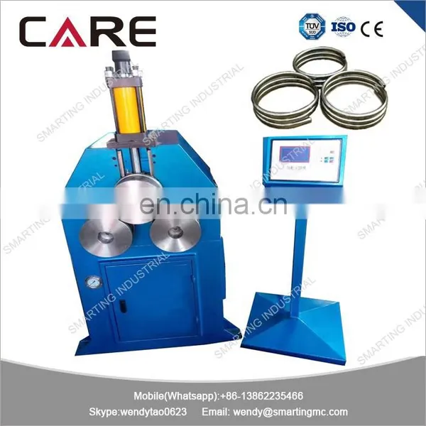 Vertical Type Hydraulic 3 Roll Tube Bending Machine for Big Radius photo-2