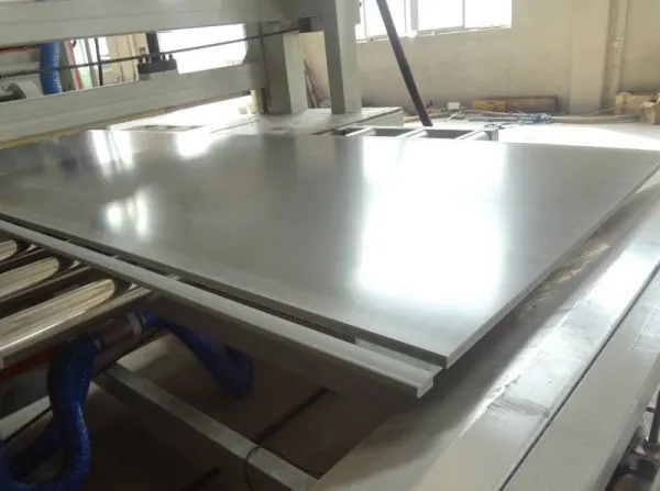 Plastic formwork WPC board for concrete formwork