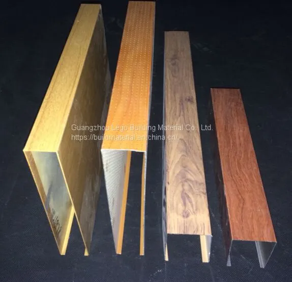 Square Concave Aluminum Square Pass Stone Pattern Supplier photo-2