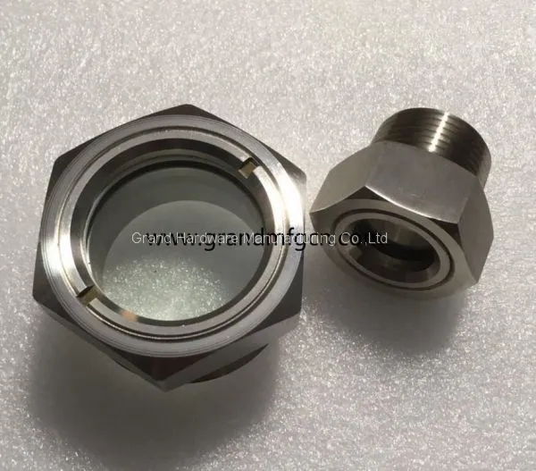 High Pressure Stainless Steel 316 Oil Level Sight Glass for BHO Extractor Close Loop Male M18 M27 M36x1.5 photo-2