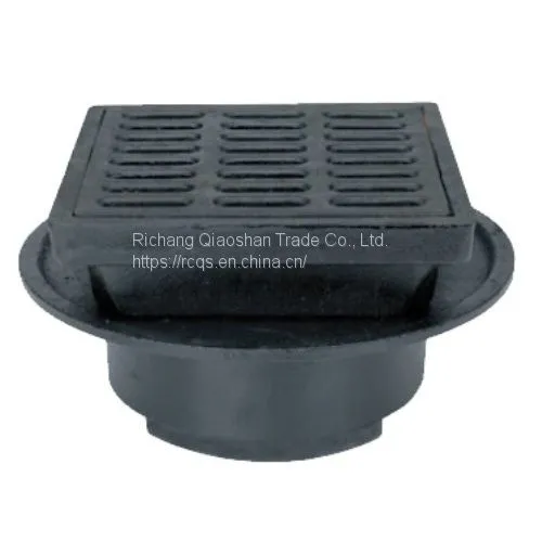 RD 6350 Korea Cast Iron Roof Drain With No-Hub and Thread Outlet for Roof Drainage photo-3