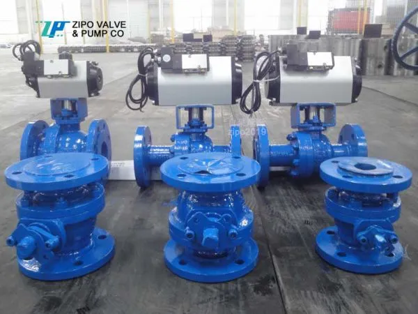 Emergency Shut Down Pneumatic Operated Ball Valve photo-3