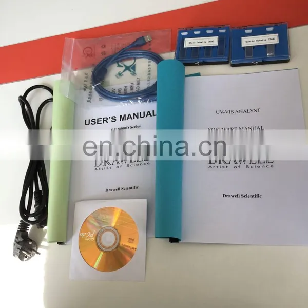 Drawell High Quality UV VIS Spectrophotometer With Scanning Software photo-7