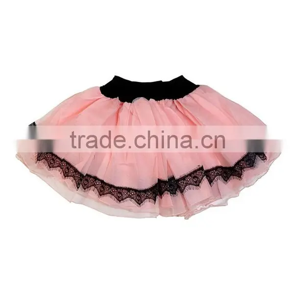 Wholesale Clothing Baby China 2016 Party Princess Lace Trim Tutu Skirt photo-2