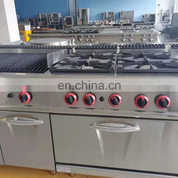 Gas Cooker Range With 4-Burner With Electric Oven photo-3