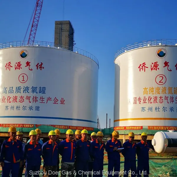 Atmospheric Single Containment Storage Tank up to 50,000 m3 for LNG, LOX, LIN, LAR, LCO2, LN2O LC2H4