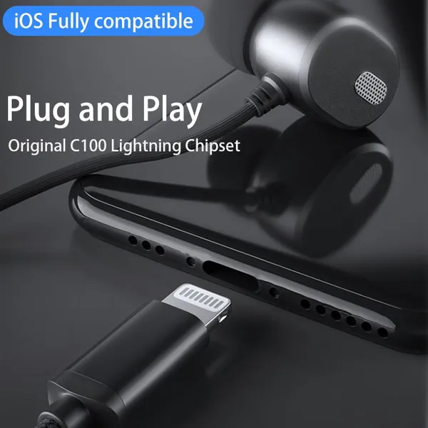 Make for Iphone Earbuds With Mic and Volume Controller Used for Iphone7 Iphone8 IphoneX Earphones photo-3