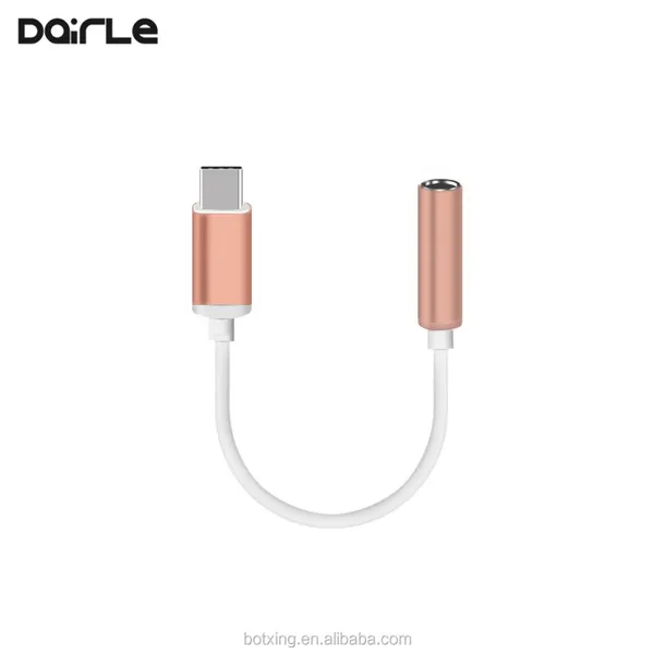 Metal USB C to 3.5mm Headphone Jack Adapter Type C Aux Audio Cable Converter for Huawei P40/P40Pro photo-4