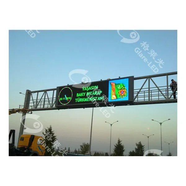 EN12966/NTCIP ITS P16 Outdoor LED Variable Message Sign, LED Traffic Display Board
