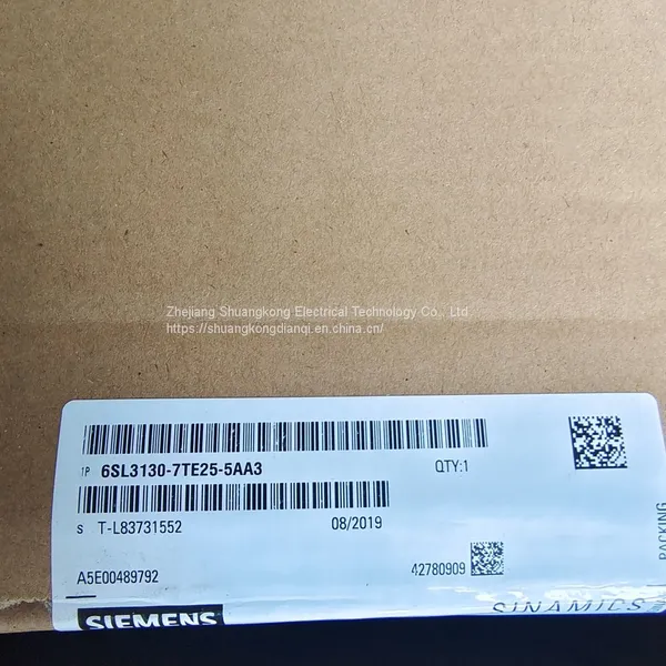 6SL3130-7TE25-5AA3 Siemens S120 Active Line Module QI