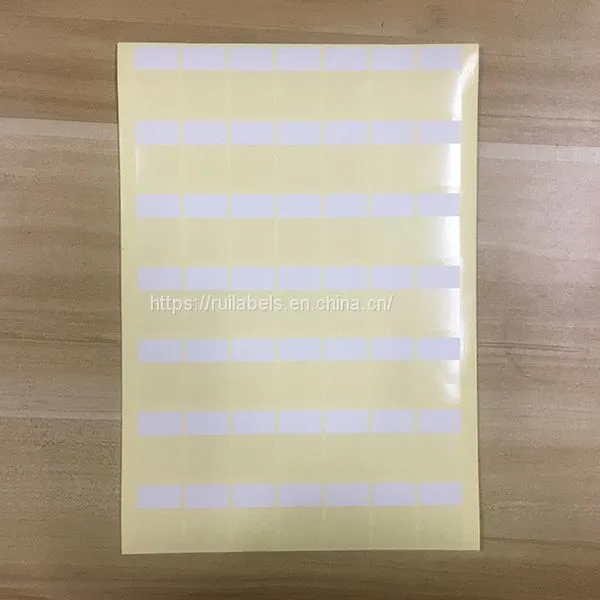 Self Laminating Polyester Cable Labels Print With Laser Printes