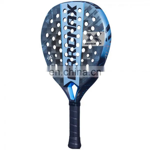 Professional Premium 3K/12K/18K Carbon Fiber Raquetas Paletas Custom Logo Oem Padel Tennis Racket photo-5