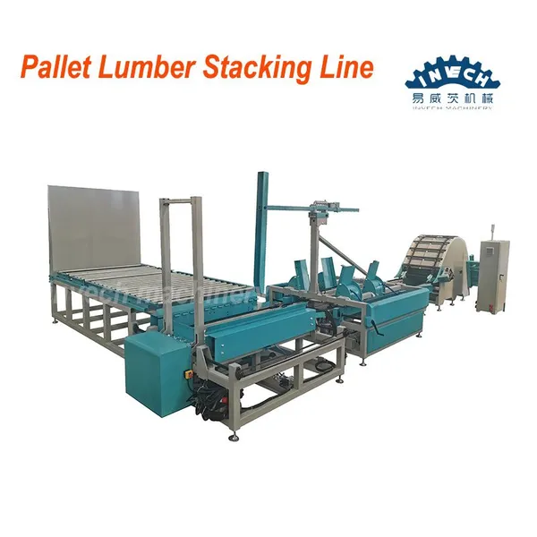Euro & America Pallet Wood Boards Automatic Stacking Machine Timber Stacker Machine Price photo-3