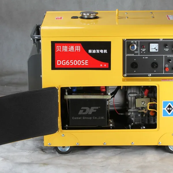 4.5kW Three‑Phase 380V Air‑Cooled Silent Diesel Generator With 186F Engine