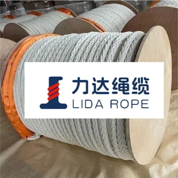 12 Strand White UHMWPE Mooring Rope for Tugboats Ropes LDMAX-12 photo-3