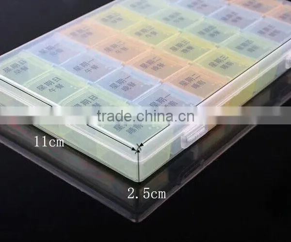 Hot Sale Newest Design Child Resistant Plastic Pill Box photo-5