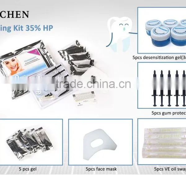 Hot Sale Best Tooth Whitening Kit,home Teeth Whitening Kit/Five-patient Whitening Kit