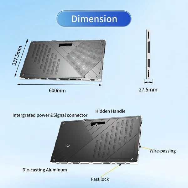 4K SMD HD Indoor LED Display Wall Panel Ultra-Thin P1.5HDR10+ DCI-P3 97% AI-Driven CMS Video Screen photo-4