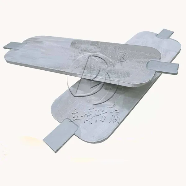Zinc-aluminum-cadmium Alloy Sacrificial Anode, Zinc Anode, Hull Zh-1 Zinc Block, 800*140*60mm photo-4