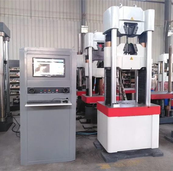 HST Computer-Controlled Steel Rebar Servo Hydraulic Universal Tensile Strength Testing Machine 300-2000kN Capacities 220V 1 Year photo-3