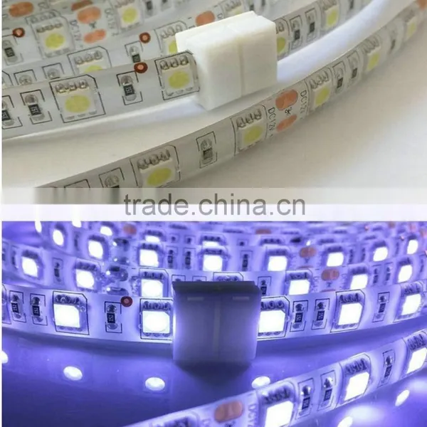 4 Pin 10mm LED Clasp Connector for Ip65 Waterproof 5050 RGB Waterproof LED Strip Light photo-2