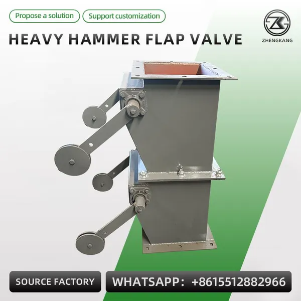 Heavy Hammer Flap Valve Dust Discharge Valve for Dust Collector photo-3