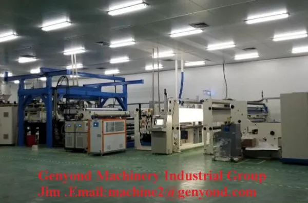 PP Nonwovens Fabric Polypropylene Melt Blown Extruder Machine Production Line photo-3