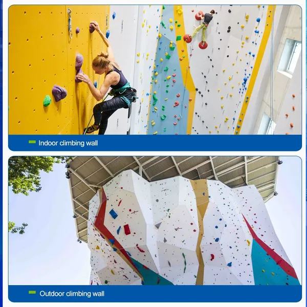 Moisture Proof FRP Climbing Wall Panel Basement Home Gym Mold Resistant Durable Personal Rock Climbing FRP Sandwich Panel