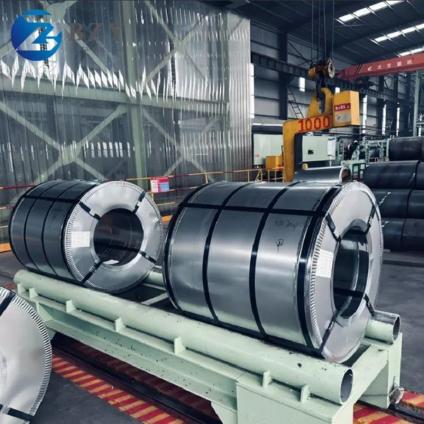 Hot Dip Galvanized Steel Strip Pipe Making Zinc Coated GI Steel Strip Coil Supplier Z61-Z80 Coating ASTM Standard 0.5-1.0mm photo-4
