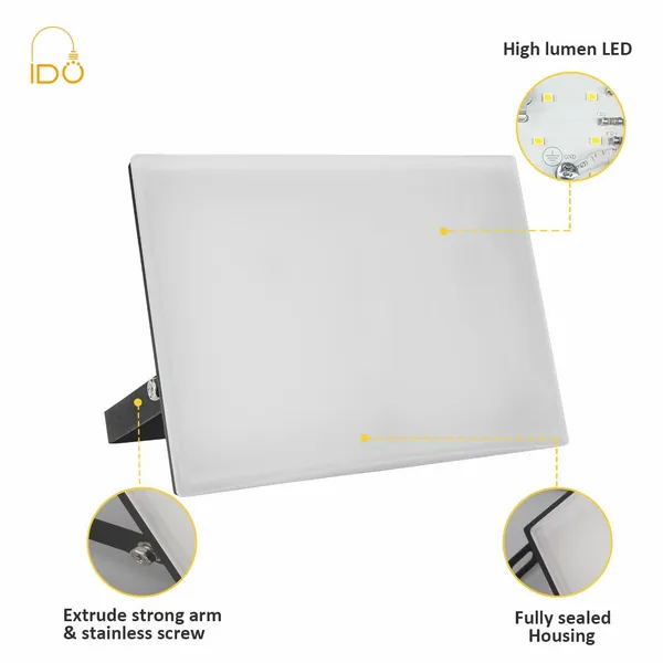 Waterproof ERP2.0 EMC2.0 Switch CCT 10W 400W No Flicker LED Flood Light photo-5