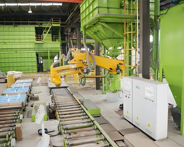 High Quality Durable Resin Furan Sand Treatment Molding Production Line for Industrial Use Foundry Iron Casting Workshop