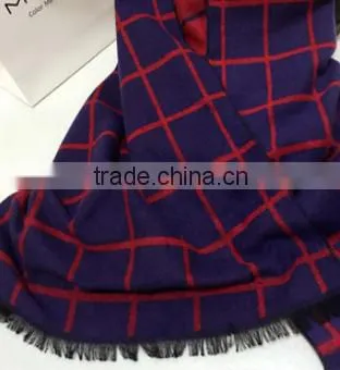 Hot Sale Fashion Long Unisex Cashmere Wool Scarf Good Quality photo-3