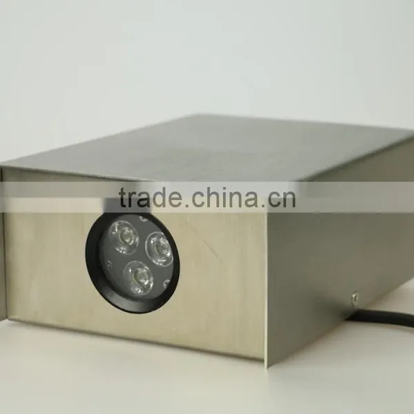 LED Wall Lights 3X1W+6X1W LED Stainless Steel Up&down Wall Light With Driver for Both Indoor and Outdoor photo-5