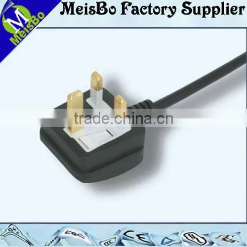 3 Pins U.K. ac Male Power Plug