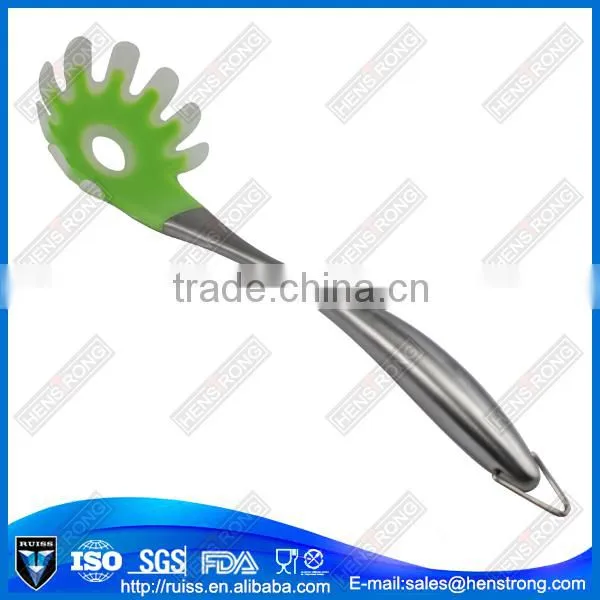 Silicone Different Type of Ladle Spoon With Stainless Steel Handle photo-5