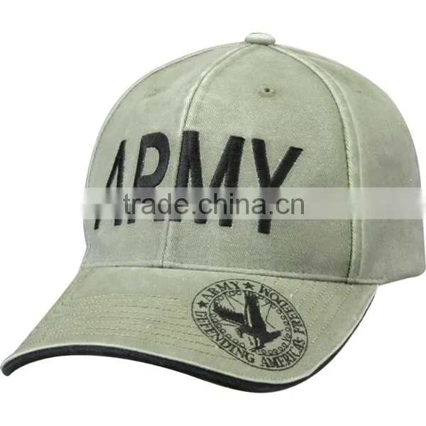 Vintage Custom Design Military Style Snapback Cap Wholesale photo-5