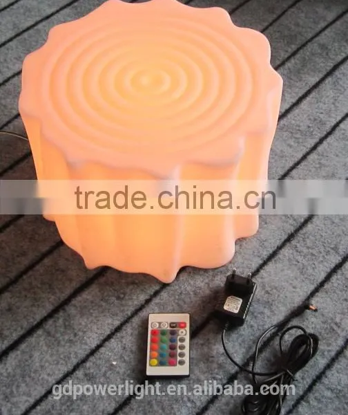 New PE Plastic Stool With LED Light & Remote Control YXF-3320 photo-5